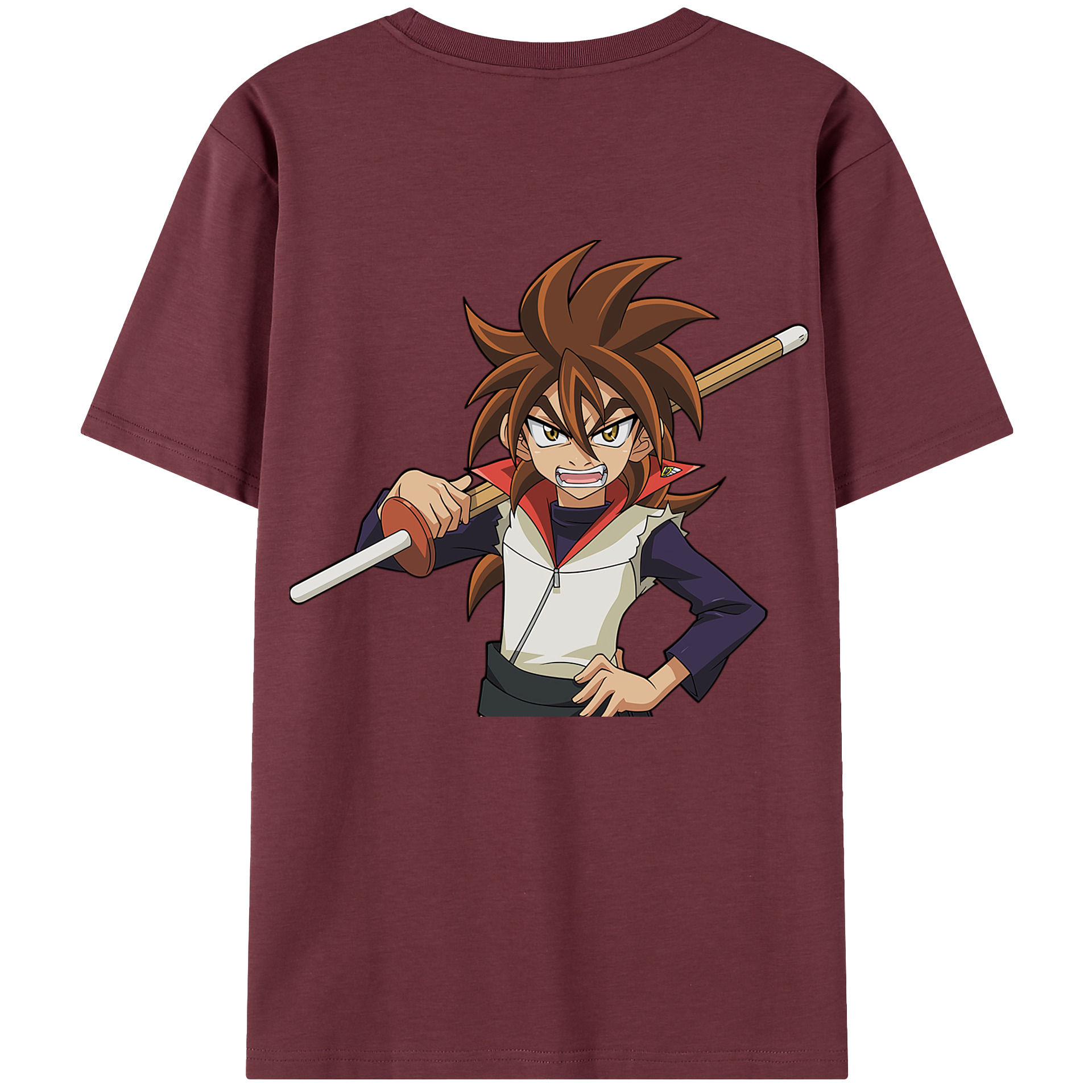 （画像用） 遊☆戯☆王 Yu-Gi-Oh! 綿100％半袖Tシャツ（背面プリント）